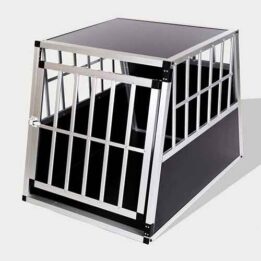 Aluminum Dog cage Large Single Door Dog cage 65a 06-0768 cattree-factory.com