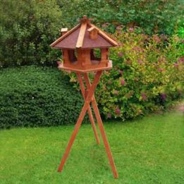 Wooden bird feeder Dia 57cm bird house 06-0979 cattree-factory.com