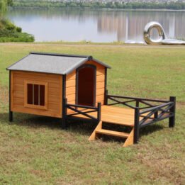 Novelty Dog Cage Trap Wooden Pet House Wholesale Dog House cattree-factory.com