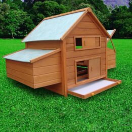 Wooden pet house Double Layer Chicken Cages Large Hen House cattree-factory.com