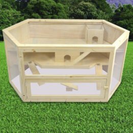 Hot Sale Wooden Hamster Cage Large Chinchilla Pet House cattree-factory.com