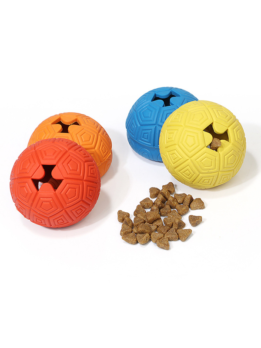 Dog Ball Toy: Turtle’s Shape Leak Food Pet Toy Rubber 06-0677 cattree-factory.com