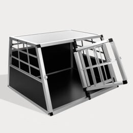Aluminum Dog cage Large Single Door Dog cage 75a Special 66 06-0769 cattree-factory.com
