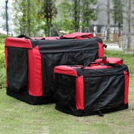 OEM Foldable Dog Travel Bags - Wholesale Manufacturer Red Pet dog travel carrier