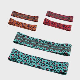 Custom New Product Leopard Squat With Non-slip Latex Fabric Resistance Bands cattree-factory.com