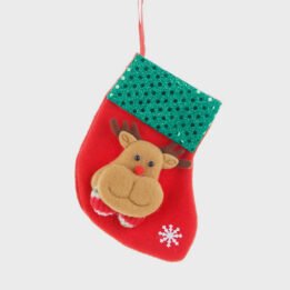 Funny Decorations Christmas Santa Stocking For Gifts cattree-factory.com