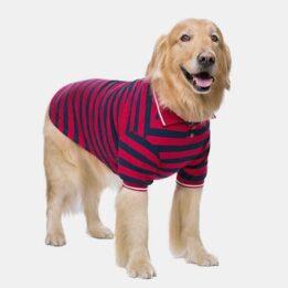 Pet Clothes Thin Striped POLO Shirt Two-legged Summer Clothes 06-1011-1 cattree-factory.com