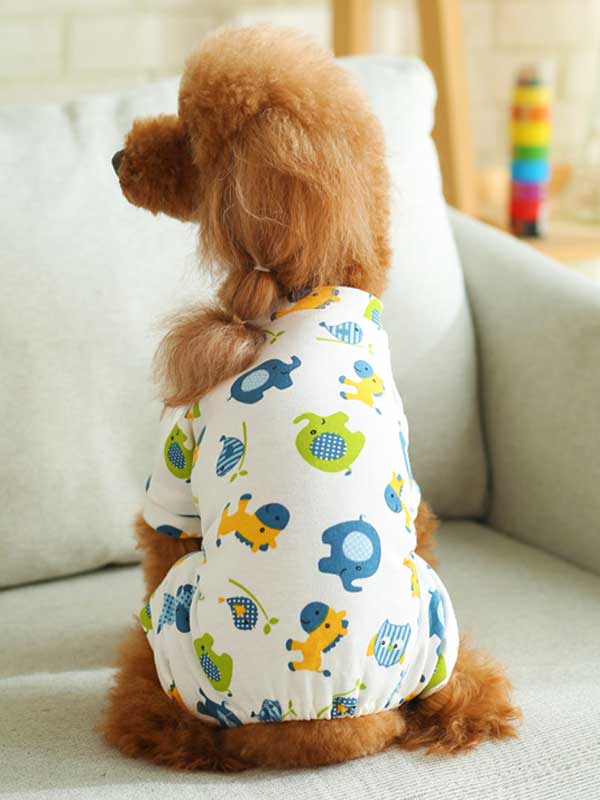Nuevo cachorro perro Teddy ropa de cuatro patas ropa informal para mascotas 107-222047 cattree-factory.com