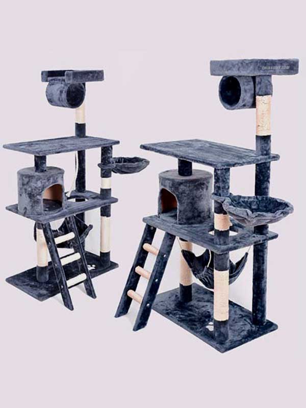 Los más vendidos nuevos productos para mascotas diseñan muebles de madera para casas de gatos árboles para gatos cattree-factory.com