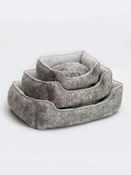 Soft and comfortable printed pet nest can be disassembled and washed106-33017 cattree-factory.com