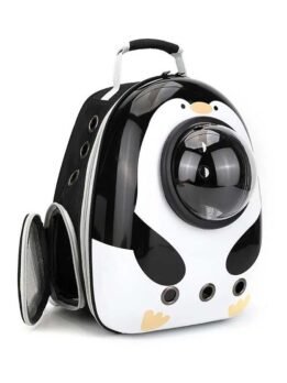 Little Penguin Upgraded Side-Opening Pet Cat Backpack 103-45001 www.cattree-factory.com