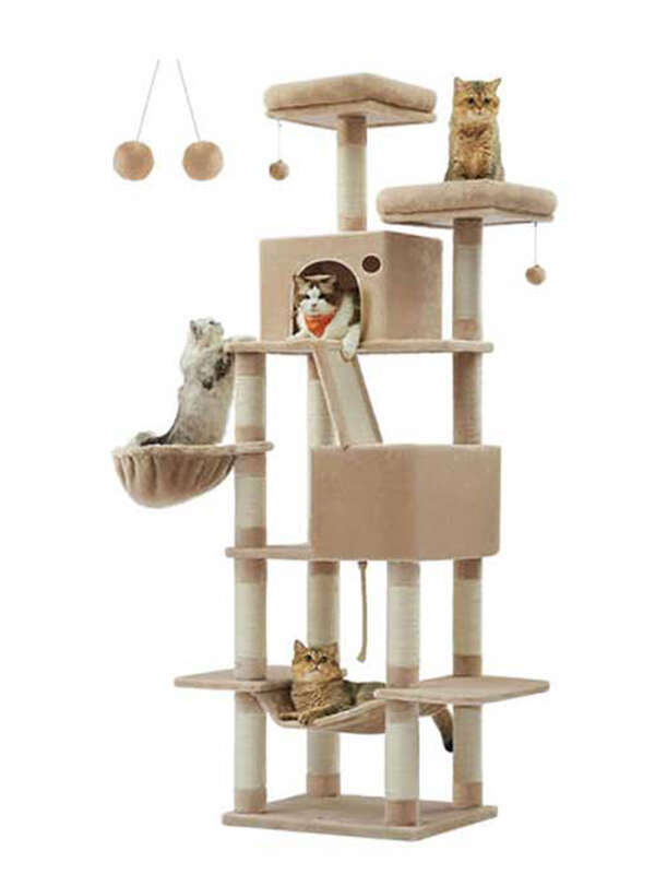 Cat Tower, Cat Trees Cat Climbing Frame Cat Tower, Large Cat Tree, Luxury Cat Tree, Plush Cat Tree, Cat Trees, Plush cat tree climbing frame, Large Cat Trees Brand: GMTPET, None Brand, ODM, OEM